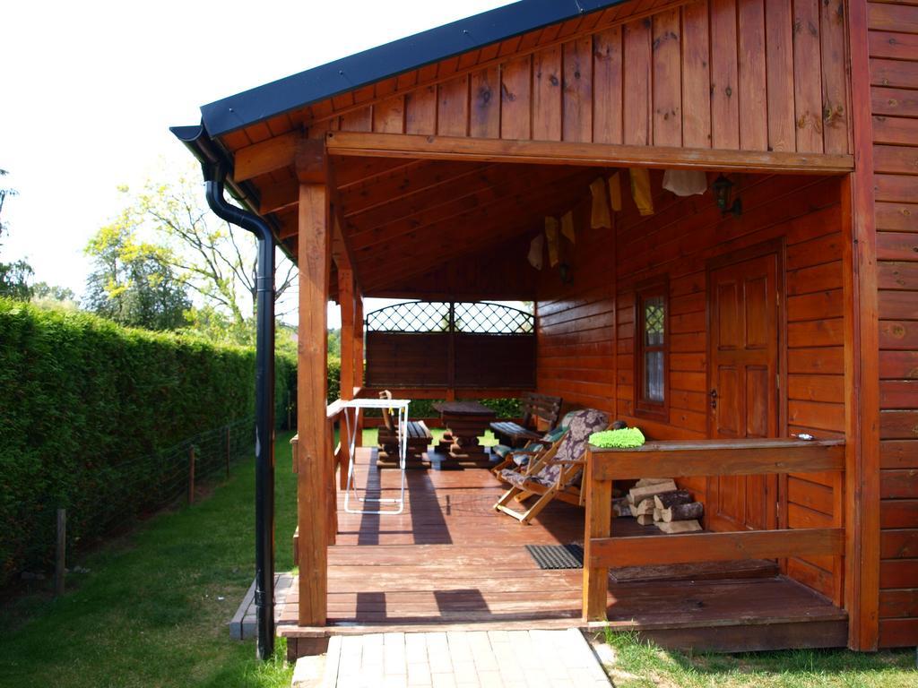8-Osobowy Drewniany Domek Andrzej Choczewo Exterior photo